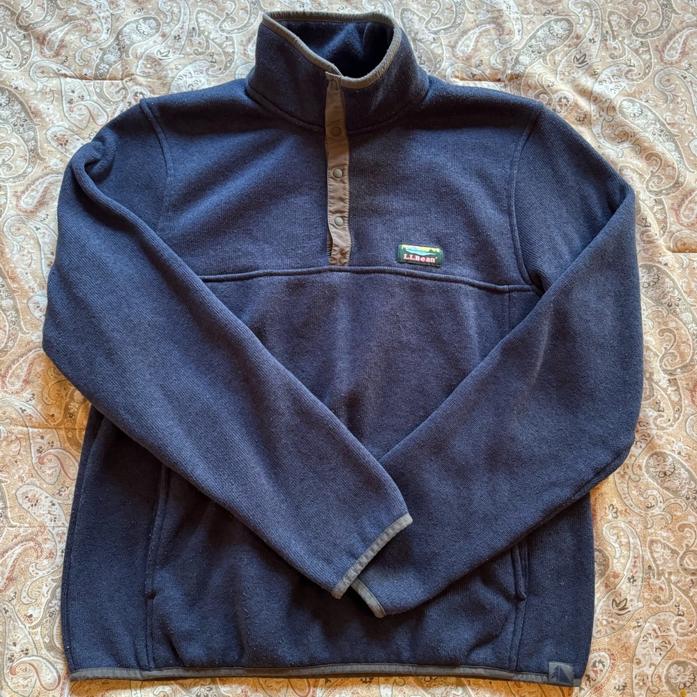 Men's L.L.Bean Sweater Fleece Pullover